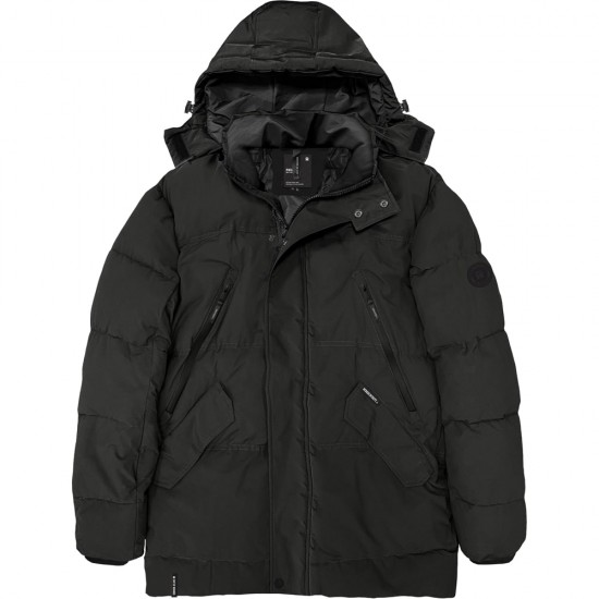 Rebase 232.RJK.187-black Jackets Parka Padded