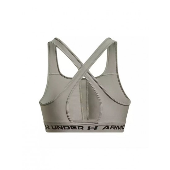 Under Armour Γυναικείο Μπουστάκι Χακί Γκρι 1361034-504 Under Armour Γυναικείο Μπουστάκι Χακί Γκρι 1361034-504