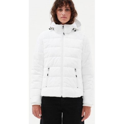 Emerson ΓΥΝΑΙΚΕΙΟ ΜΠΟΥΦΑΝ PUFFER ΜΕ ΑΠΟΣΠΩΜΕΝΗ ΚΟΥΚΟΥΛΑ 232.EW10.40-white