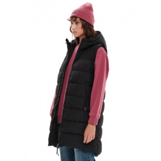 Emerson ΓΥΝΑΙΚΕΙΟ ΜΑΚΡΥ ΑΜΑΝΙΚΟ ΜΠΟΥΦΑΝ PUFFER 232.EW10.93-black Emerson ΓΥΝΑΙΚΕΙΟ ΜΑΚΡΥ ΑΜΑΝΙΚΟ ΜΠΟΥΦΑΝ PUFFER 232.EW10.93-black