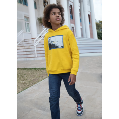 Mayoral Παντελόνι τζιν jogger βαμβάκι BCI αγόρι 7527-68