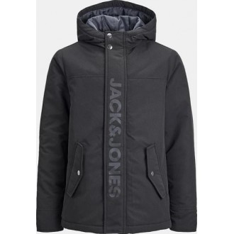 Jack & Jones Παιδικό Μπουφάν 12237517 Black Jack & Jones Παιδικό Μπουφάν 12237517 Black