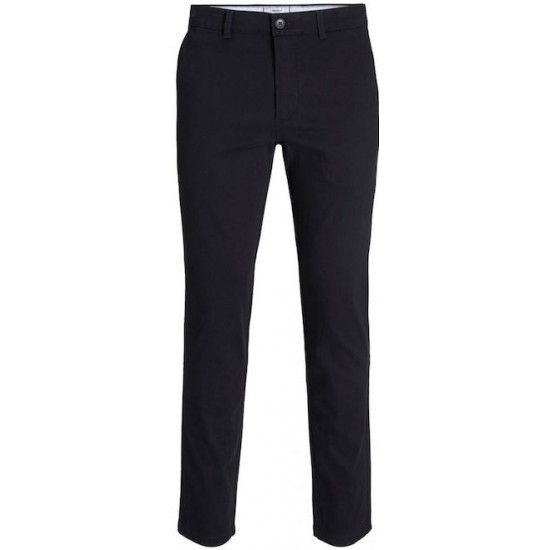 Produkt Ανδρικό Παντελόνι Chino Ελαστικό σε Slim Εφαρμογή Μαύρο 12232211 Produkt Ανδρικό Παντελόνι Chino Ελαστικό σε Slim Εφαρμογή Μαύρο 12232211
