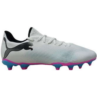 Puma Future 7 Play FG/AG Χαμηλά Ποδοσφαιρικά Παπούτσια με Τάπες Λευκά 107723-01 Puma Future 7 Play FG/AG Χαμηλά Ποδοσφαιρικά Παπούτσια με Τάπες Λευκά 107723-01