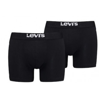 Levi's Ανδρικά Μποξεράκια Μαύρα 2Pack 701222842-005