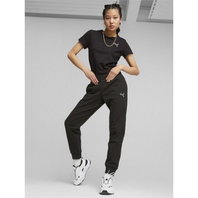 Puma Better Essentials Παντελόνι Γυναικείας Φόρμας Μαύρο 675989-01