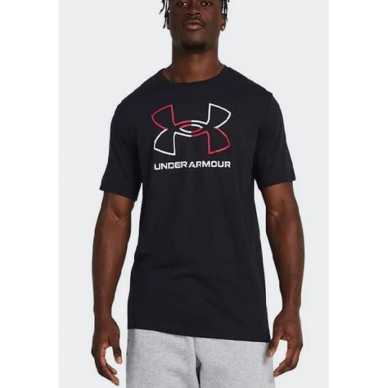 Under Armour Ανδρική Μπλούζα Κοντομάνικη Μαύρη 1382915-001 Under Armour Ανδρική Μπλούζα Κοντομάνικη Μαύρη 1382915-001