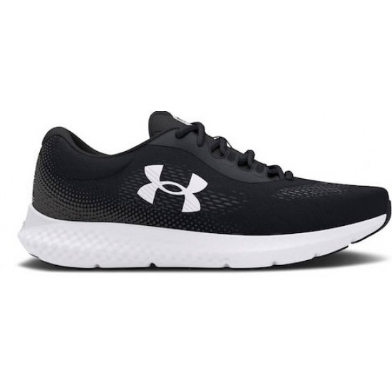 Under Armour Charged Rogue 4 Ανδρικά Αθλητικά Παπούτσια Running Μαύρα 3026998-001