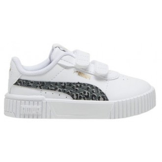 Puma Παιδικά Sneakers Carina 2.0 Animal Λευκά 396989-01