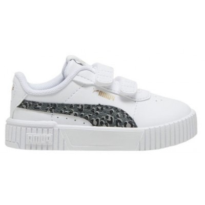 Puma Παιδικά Sneakers Carina 2.0 Animal Λευκά 396989-01