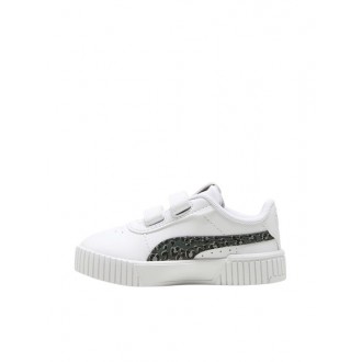 Puma Παιδικά Sneakers Carina 2.0 Animal Λευκά 396989-01