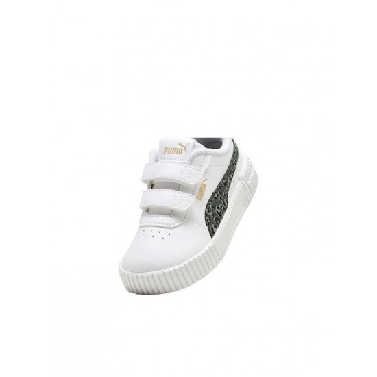 Puma Παιδικά Sneakers Carina 2.0 Animal Λευκά 396989-01 Puma Παιδικά Sneakers Carina 2.0 Animal Λευκά 396989-01