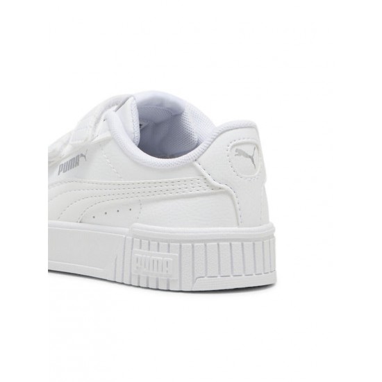 Puma Παιδικά Sneakers Carina 2.0 V Ps Λευκά 397421-02 Puma Παιδικά Sneakers Carina 2.0 V Ps Λευκά 397421-02