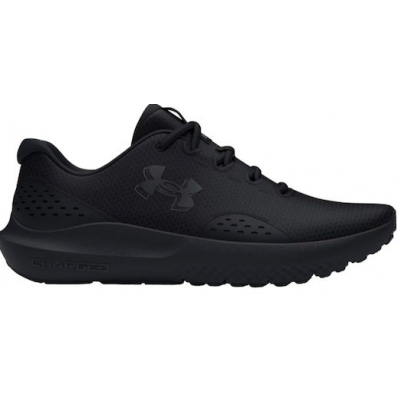 Under Armour Charged Surge 4 Ανδρικά Αθλητικά Παπούτσια Running Μαύρα 3027000-002 Under Armour Charged Surge 4 Ανδρικά Αθλητικά Παπούτσια Running Μαύρα 3027000-002