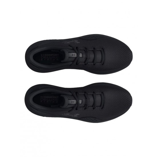 Under Armour Charged Surge 4 Ανδρικά Αθλητικά Παπούτσια Running Μαύρα 3027000-002 Under Armour Charged Surge 4 Ανδρικά Αθλητικά Παπούτσια Running Μαύρα 3027000-002