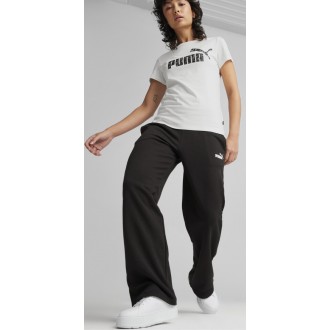 Puma W ESS+ Straight Leg Small Logo Pants TR 678745-01