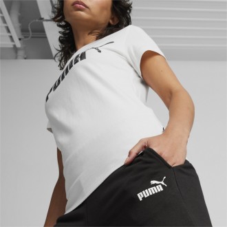 Puma W ESS+ Straight Leg Small Logo Pants TR 678745-01 Puma W ESS+ Straight Leg Small Logo Pants TR 678745-01