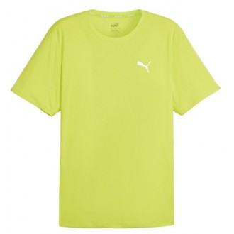 Puma Ανδρικό Αθλητικό T-shirt Κοντομάνικο Κίτρινο 525058-39