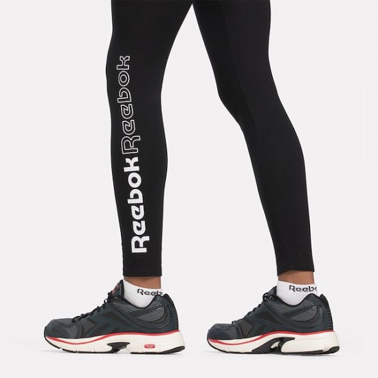 Reebok Γυναικείο Αθλητικό Κολάν Μαύρο 100075404  black/white