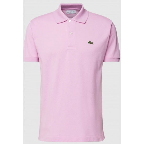Lacoste Ανδρικό Κοντομάνικο Μπλουζάκι με Γιακά Ροζ L.12.12 00 IXV rose Lacoste Ανδρικό Κοντομάνικο Μπλουζάκι με Γιακά Ροζ L.12.12 00 IXV rose