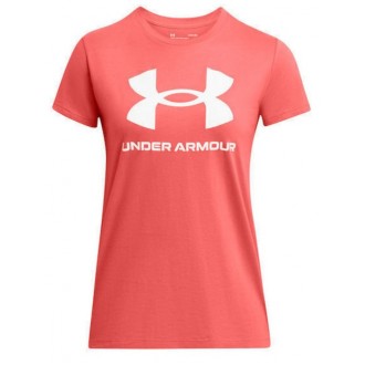 Under Armour Γυναικείο Αθλητικό T-shirt Πουά Πορτοκαλί 1356305-811 Under Armour Γυναικείο Αθλητικό T-shirt Πουά Πορτοκαλί 1356305-811