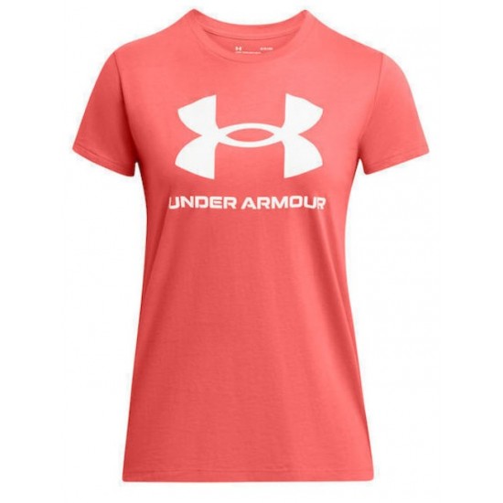 Under Armour Γυναικείο Αθλητικό T-shirt Πουά Πορτοκαλί 1356305-811 Under Armour Γυναικείο Αθλητικό T-shirt Πουά Πορτοκαλί 1356305-811