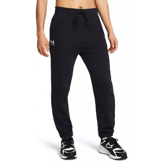 Under Armour Παντελόνι Γυναικείας Φόρμας με Λάστιχο Μαύρο 1382735 001 Under Armour Παντελόνι Γυναικείας Φόρμας με Λάστιχο Μαύρο 1382735 001