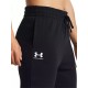 Under Armour Παντελόνι Γυναικείας Φόρμας με Λάστιχο Μαύρο 1382735 001 Under Armour Παντελόνι Γυναικείας Φόρμας με Λάστιχο Μαύρο 1382735 001