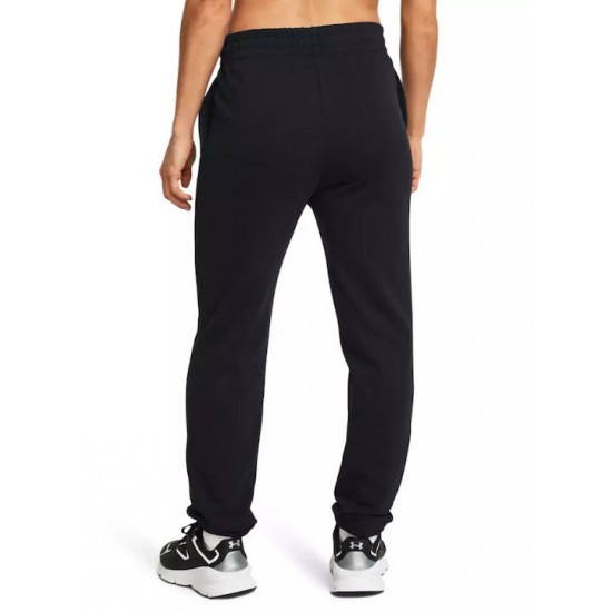 Under Armour Παντελόνι Γυναικείας Φόρμας με Λάστιχο Μαύρο 1382735 001 Under Armour Παντελόνι Γυναικείας Φόρμας με Λάστιχο Μαύρο 1382735 001
