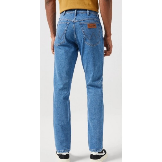 Wrangler Ανδρικό Παντελόνι Τζιν Μπλε TEXAS SLIM BARN 112351257