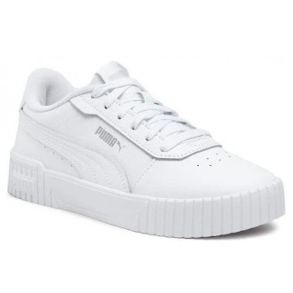 Puma Παιδικά Sneakers Carina 2.0 White- Silver 386185 02