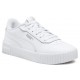Puma Παιδικά Sneakers Carina 2.0 White- Silver 386185 02 Puma Παιδικά Sneakers Carina 2.0 White- Silver 386185 02