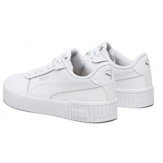 Puma Παιδικά Sneakers Carina 2.0 White- Silver 386185 02 Puma Παιδικά Sneakers Carina 2.0 White- Silver 386185 02