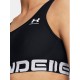 Under Armour Γυναικείο Αθλητικό Μπουστάκι Μαύρο 1383544-001 Under Armour Γυναικείο Αθλητικό Μπουστάκι Μαύρο 1383544-001
