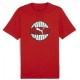 Puma Ανδρικό T-shirt Κοντομάνικο Κόκκινο 680174-11