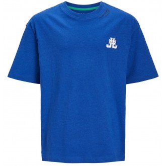 Jack & Jones Παιδικό T-shirt Μπλε 12254238  mazarine blue-volume