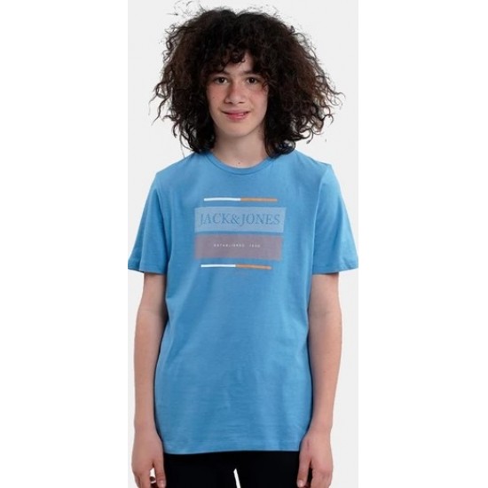 Jack & Jones Παιδικό T-Shirt Κοντομάνικο 12249672 pacific coast Jack & Jones Παιδικό T-Shirt Κοντομάνικο 12249672 pacific coast