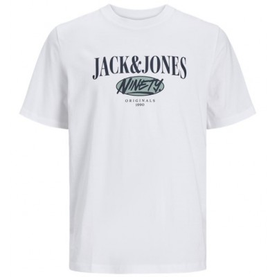 Jack & Jones Παιδικό T-Shirt Κοντομάνικο 12253962 bright white Jack & Jones Παιδικό T-Shirt Κοντομάνικο 12253962 bright white