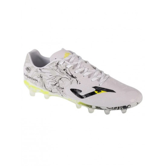Joma ποδοσφαιρικό παπούτσι με τάπα SUPS2402FG white firm-multitaco Joma ποδοσφαιρικό παπούτσι με τάπα SUPS2402FG white firm-multitaco