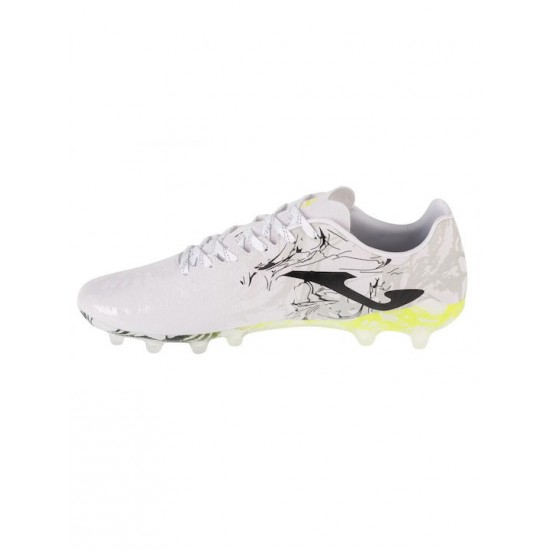 Joma ποδοσφαιρικό παπούτσι με τάπα SUPS2402FG white firm-multitaco Joma ποδοσφαιρικό παπούτσι με τάπα SUPS2402FG white firm-multitaco