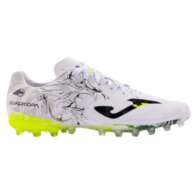 Joma ποδοσφαιρικό παπούτσι με τάπα SUPS2402FG white firm-multitaco Joma ποδοσφαιρικό παπούτσι με τάπα SUPS2402FG white firm-multitaco
