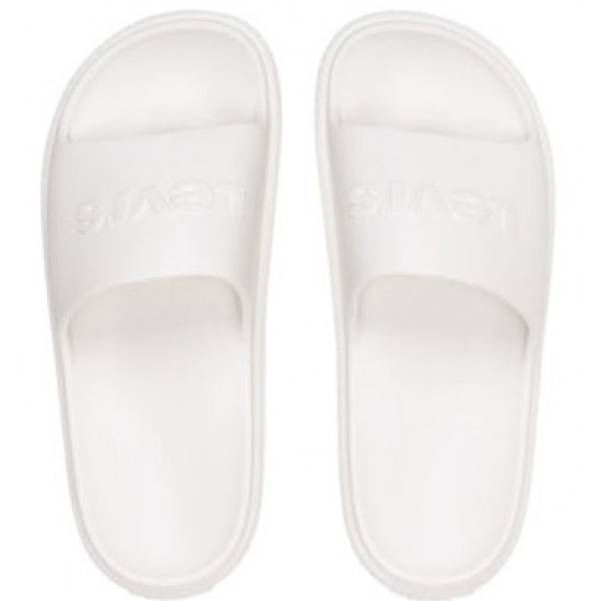 Levi's June Ανδρικά Slides Λευκά 235652-753-100 off white Levi's June Ανδρικά Slides Λευκά 235652-753-100 off white
