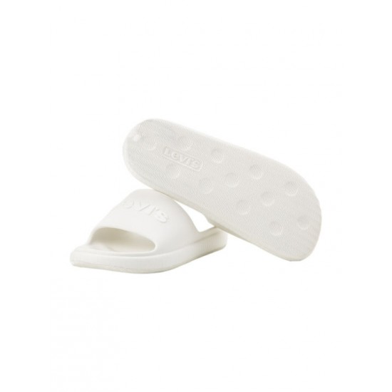 Levi's June Ανδρικά Slides Λευκά 235652-753-100 off white Levi's June Ανδρικά Slides Λευκά 235652-753-100 off white