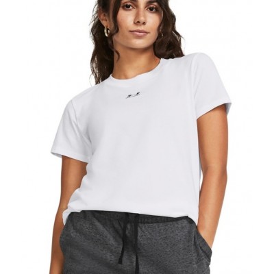 Under Armour Γυναικείο Αθλητικό T-shirt Λευκό 1383648-100