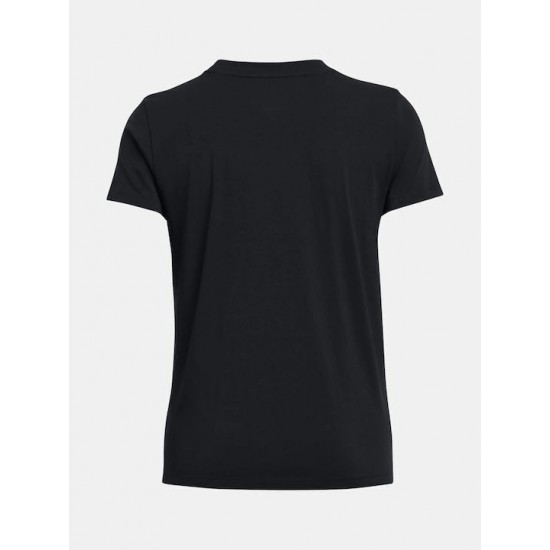 Under Armour Γυναικείο T-shirt Μαύρο 1383648-001 Under Armour Γυναικείο T-shirt Μαύρο 1383648-001