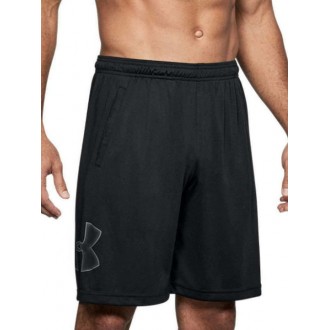 Under Armour Tech Graphic Αθλητική Ανδρική Βερμούδα Μαύρη 1306443-001