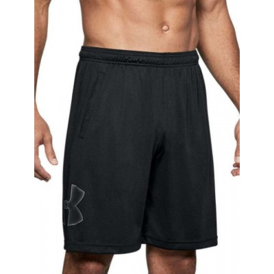 Under Armour Tech Graphic Αθλητική Ανδρική Βερμούδα Μαύρη 1306443-001