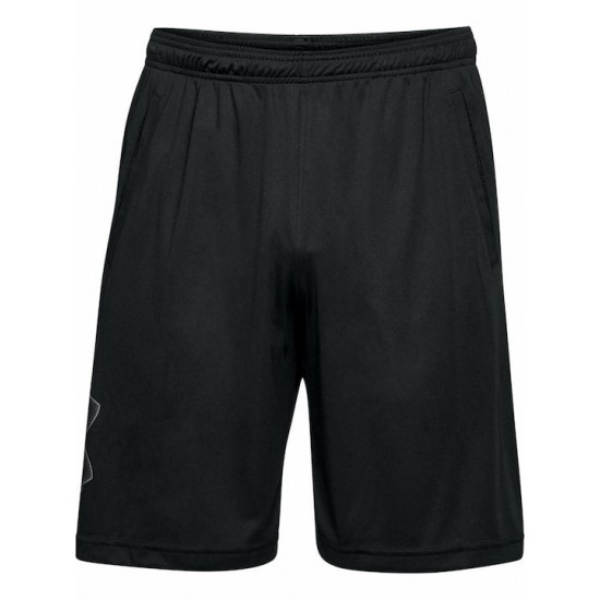 Under Armour Tech Graphic Αθλητική Ανδρική Βερμούδα Μαύρη 1306443-001 Under Armour Tech Graphic Αθλητική Ανδρική Βερμούδα Μαύρη 1306443-001