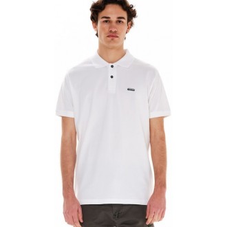 Emerson Ανδρική Μπλούζα Κοντομάνικη Polo Λευκή 241.EM35.59-white