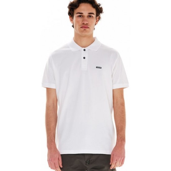 Emerson Ανδρική Μπλούζα Κοντομάνικη Polo Λευκή 241.EM35.59-white Emerson Ανδρική Μπλούζα Κοντομάνικη Polo Λευκή 241.EM35.59-white